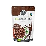 borchers Bio Kakao Nibs | 200g Beutel | Peruanischer Rohkakao | Perfekt als Topping in Müsli & Joghurt | Bio | Fairtrade | 0,2kg