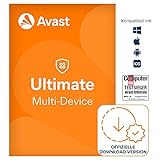 Avast Ultimate 2024 - Antivirenschutz im Paket mit Avast SecureLine VPN und Avast Cleanup Premium - für Windows, macOS, iOS und Android | 10 Gerät | 1 Jahr | PC/Mac | Aktivierungscode per Email