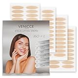 VENICCE LOVE Schlupflider Stripes unsichtbar, Schlupflider Tapes, Augenlid Stripes, Augenlidklebeband, Eyelid Tape, Augen Lifting ohne OP, Augenlidstraffung, Schlupflider entfernen 160 x L