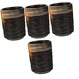 YARNOW 4 Stück Eine Teetasse Wiederverwendbar Weitläufig Griffloses Haus Zartes Wasser Praktisches Kung-Tee-Zubehör Handbemalte Fu-Sake-Tassen Chinesischer Becher Trinkt Täglich