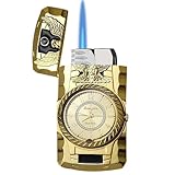 Feuerzeuge Nachfüllbare Einstellbare Jet Flame Feuerzeuge Für Kerzen Küche Grillen(Butangasfrei) 06
