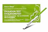 50 x One+Step Green Line Ovulationstest mit optimaler Sensitivität - Fruchtbarkeitstest für Frauen - Ovulationstests für Eisprung