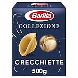 Barilla Collezione Orecchiette Pasta aus hochwertigem Hartweizen immer al dente, 12er Pack (12 x 500 g)
