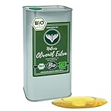 Azafran BIO Olivenöl extra Nativ - Arbequina Olive aus Spanien im Kanister (Dose) 1L