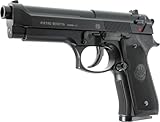 Beretta Airsoft Pistole MOD. 92 FS HME, Federdruck Waffe mit 0,5 Joule, inkl. 100 x 6 mm BB Soft-Air Kugeln, Heavy Metal Energy