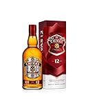 Chivas Regal 12 Jahre Premium Blended Scotch Whisky – 12 Jahre gereifter Whisky aus schottischen Malt & Grain Whiskys aus der Region Speyside – 1 x 0,7 L