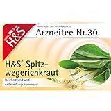 H&S Spitzwegerichkraut Filterbeutel 20X1.5 g