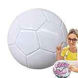 Zestivra Fußball der Firma, weißer Fußballball, Größe 3/4/5, weißer Signaturball für die Universität der Sekundarschule