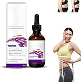 Veronvy GLP-1 Burning Drops - 2025 Neue Stoffwechsel-Tropfen, Stoffwechsel fördernde Vitamin-Tropfen, Veronvy Burning Drops für Männer & Frauen (1)