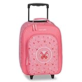 Fabrizio leichter Kindertrolley Kabinen Kinderkoffer Kindergepäck 20672, Farbe:Rosa