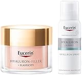 Eucerin Anti Age Hyaluron Filler + Elasticity Rosé LSF30 50 ml Creme + gratis Hyaluron Spray 50ml - Anti-Pigmentflecken