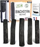 Baytiz ® Aktivkohle Wasserfilter - Binchotan Aktivkohlefilter zur Wasseraufbereitung - Wasser Water Filter Karaffen Kohle Wasseraufbereiter Luftreinger Holzkohle Trinkflashe Kohlefilter Trinkwasser mm