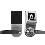 KELISS Smart Lock D68 Biometrisches Fingerabdrucks Türschloss Elektronisches, Haustür, Auto-Lock, Bluetooth Fernbedienung, schlüssellose Entriegelungssteuerung