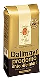 Dallmayr Kaffee Prodomo entcoffeiniert 500g in Kaffeebohnen, 12er Pack (12 x 500 g)
