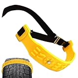 Schneeketten, Reifenketten für LKWs | Auto Schneeketten für Reifen,Hochleistungs -Traktion Anti -Skid -Spikes Schnellfreisetzungssystem Einfache Installation für eisige Autobahn -Winternotfälle wieder