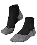 FALKE Herren Laufsocken RU4 Endurance Short M SSO Baumwolle antiblasen 1 Paar, Schwarz (Black-Mix 3010), 46-48