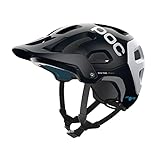 POC Unisex-Adult Tectal Race SPIN Helm, Uranium black/Hydrogen white, M-L (55-58cm)