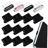 KOCKSHION 14Stücke Teiliges USB C Staubschutzset Typ C Kappen für Optimalen Schutz von Telefonanschlüssen Kompatibel mit Meisten Mobiltelefonen