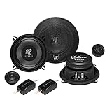 Mediadox Front/Heck 13cm/130mm 2-Wege Kompo Auto Lautsprecher/Boxen/Speaker Set von Hifonics (VX5.2E) kompatibel mit Daithatsu Gran Move/Sirion/Terios/Cuore