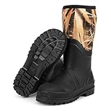GUGULUZA Neopren Isoliert Gummistiefel für herren Jagd Angeln Hof warme Wasserdicht Stiefel Tarnung