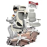 CLOUVOU MasterSeat Bürostuhl Ergonomisch [TESTSIEGER] Schreibtischstuhl 100% individuell einstellbar | Büro Stuhl & Gaming Stuhl | Computerstuhl Home Office Chair Ergonomic | Drehstuhl 150 kg