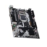 B250 Motherboard, Dual DDR4 VGA M.2 Speicher ATX Motherboard, PCI-E 16X Gen 3.0 Steckplatz mit Kühlkörper ATX Mainboard für Core