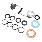 48LED Makro-Blitzlicht mit LCD-Display, Leistungssteuerung, Adapterringe, Diffusor für DSLR-Kameras – Ring- und Verbesserte Fotografie, LED