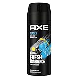 Axe Bodyspray Alaska Deo ohne Aluminium sorgt 48 Stunden lang für effektiven Schutz vor Körpergeruch 150 ml