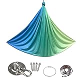 Gymnastikseide,Sanfte Aerial Yoga Schaukel | Tragbare Leichte Fitness-Hängematte Mit Dehnfunktion Für Indoor, Outdoor, Kinder Und Erwachsene