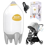Kinderwagen Schaukler, Universell Automatische Kinderwagenschaukler, USB Wiederaufladbar, Stufenlos Einstellbar & Ultraleise, Einstellbare Geschwindigkeit