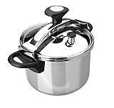 LACOR 71878 Drucktopf Classic mit Deckelgriff 8 L