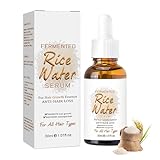 Reiswasser Haarwachstum, Haarwuchsmittel für Männer & Frauen, Anti Haarausfall Essenz für Dünner Werdendes Haar, Haarpflege Schnelles Wachstum, Hair Growth Serum bei Haarausfall & zum Beschleunigen