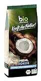 biozentrale Kokosmehl nur eine Zutat 350 g, vegan & glutenfrei, Hoher Protein- und Ballaststoffgehalt, exotische Mehlalternative