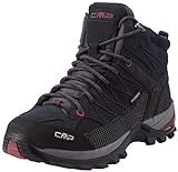 CMP - Rigel Mid Trekking Shoes Wp, Asphalt-Syrah, 43
