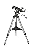 Skywatcher Startravel 80 (80/400) Teleskop auf Stabiler AZ3 Montierung mit Sonderzubehör
