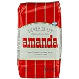Amanda Yerba Mate Tee Tradicional 1kg | Mate Tee aus Argentinien | Detox und Energie Getränk