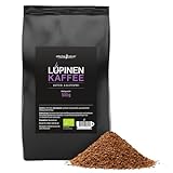 effective nature Lupinenkaffee - 500 g Pulver - Der ideale Kaffeeersatz - Koffein- & glutenfrei - Aus Bio-Anbau - In Deutschland hergestellt - Vollmundig-aromatischer Geschmack