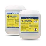 Mr.Perfect® - Effektives Holzgleitmittel 2 x 5L | Gleitmittel Holzbearbeitung | Holzgleitmittel für Hobelmaschine, Fräsmaschine & Tischkreissäge | silikonfreies Holzgleitmittel