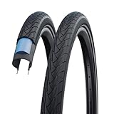 Schwalbe Marathon Plus Fahrradreifen – 28x1.75-47-622 – der unplattbar-Reifen für Fahrräder - SmartGuard