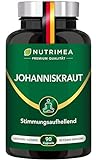 Johanniskraut Kapseln Hochdosiert - Zertifiziert, Laborgeprüft und 100% Vegan Millepertuis