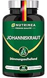 Johanniskraut Kapseln Hochdosiert - Zertifiziert, Laborgeprüft und 100% Vegan Millepertuis