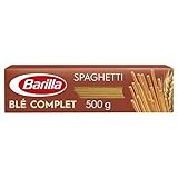 Barilla Spaghetti Nr. 5, Vollkornweizen – 500 g – gesunde und leckere Nudeln – ideal für Familienessen und schnelle Abendessen. – 4 Stück