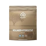 edubily nutrition® Kollagen Hydrolysat • Aus zertifizierter Weidehaltung • Premium Kollagen Pulver mit Co-Faktoren zur Gelenkgesundheit & kräftiges Bindegewebe • Im Klettverschlussbeutel (750 g)