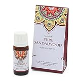 Goloka Duftöl - Naturdüfte für Aromatherapie, Raumduft, Diffusor, Duftlampe (Pures Sandelholz)