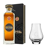 Scheibel EMILL Kraftwerk - Single Malt Whisky + EMILL Glas (klar)