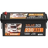 Solarbatterie 12V 230Ah EXAKT DCS Wohnmobil Versorgung Boot Solar Batterie ersetzt 200ah 220Ah