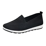 Damen-Schlupfschuhe, Netzstoff, atmungsaktiv, weich, Sport- und Wanderschuhe für Damen, breite Passform, Fitnessstudio, Workout, Sneaker, athletisch, Outdoor-Sportschuhe, lässig, leicht, Stillschuhe