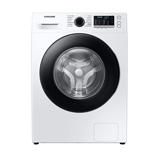 Samsung WW81TA049AE/EG Waschmaschine, 8 kg, 1400 U/min, Ecobubble, Hygiene-Dampfprogramm, FleckenIntensiv-Funktion, Weiß