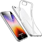 Cracksin Klar Silikon Hülle für iPhone 8 Transparent Ultra Dünne klare weiche TPU Handyhülle Flexible Crystal Clear Case Cover Bumper Rückseite (HD Klar)