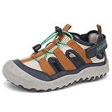 Mishansha Kinder Sandalen Jungen Tiefes Braun Gr.29